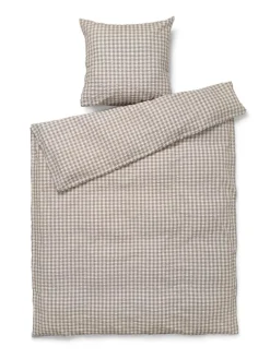 Juna Bæk & Bølge Sengetøj, grøn/soft pink fra><noscript><img width=
