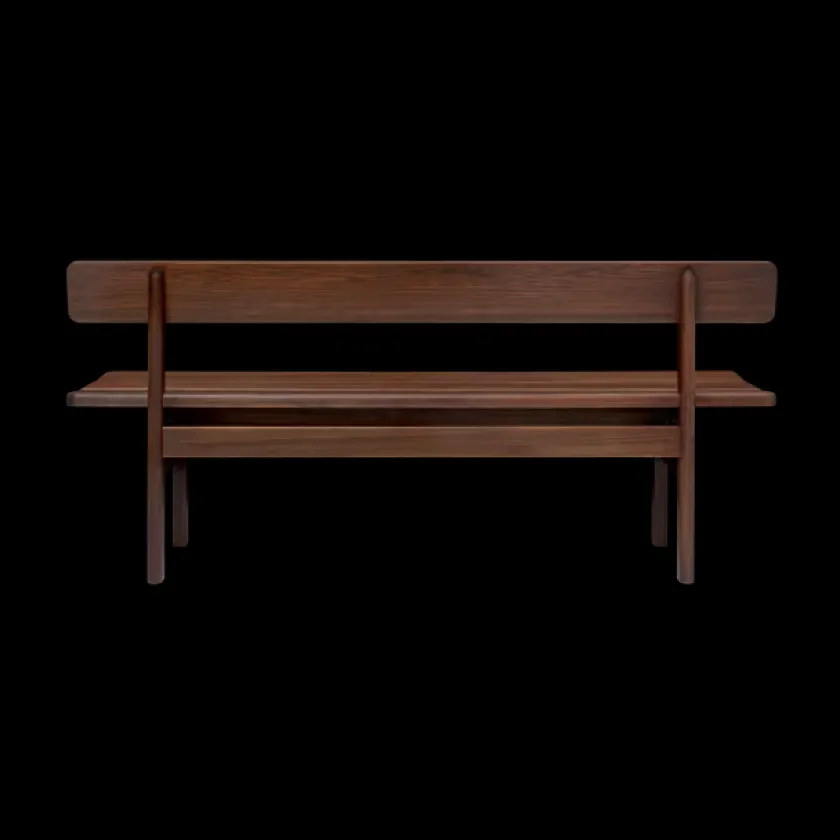 Carl Hansen & Søn BM0699 Asserbo bænk m. ryglæn af Børge Mogensen> Bænke