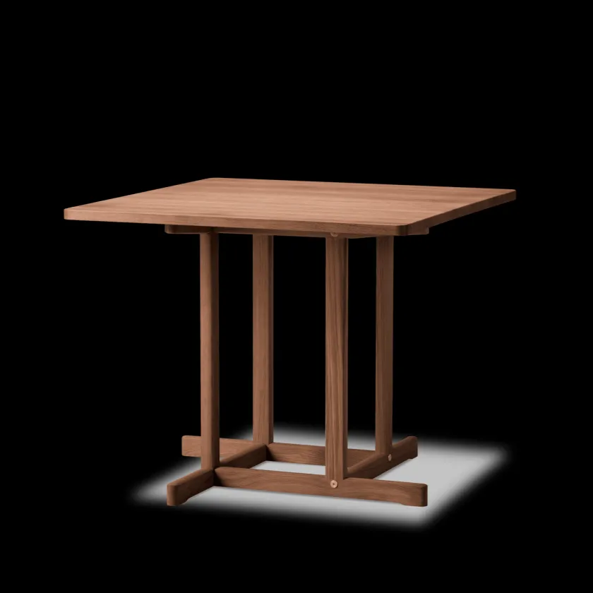 Fredericia Furniture BM80 Shaker spisebord, firkantet af Børge Mogensen> Spiseborde