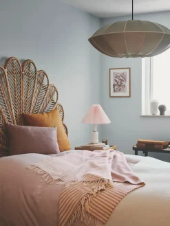 Silkeborg Uldspinderi Bogø Plaid, light nordic grey fra><noscript><img width=