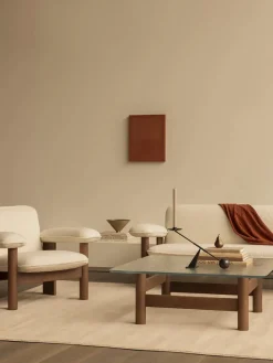 Audo Copenhagen Brasilia Lounge Chair, low back, sheepskin fra><noscript><img width=
