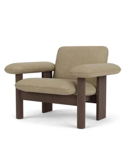Audo Copenhagen Brasilia Lounge Chair, low back, sheepskin fra><noscript><img width=