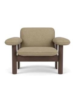 Audo Copenhagen Brasilia Lounge Chair, low back, sheepskin fra><noscript><img width=