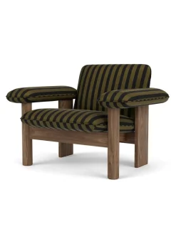 Audo Copenhagen Brasilia Lounge Chair, low back, sheepskin fra><noscript><img width=