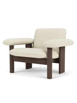 Audo Copenhagen Brasilia Lounge Chair, low back, sheepskin fra><noscript><img width=