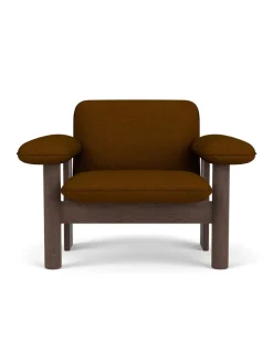 Audo Copenhagen Brasilia Lounge Chair, low back, sheepskin fra><noscript><img width=
