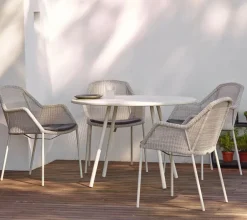 Cane-line Breeze Havestol m. Armlæn, stabelbar fra><noscript><img width=