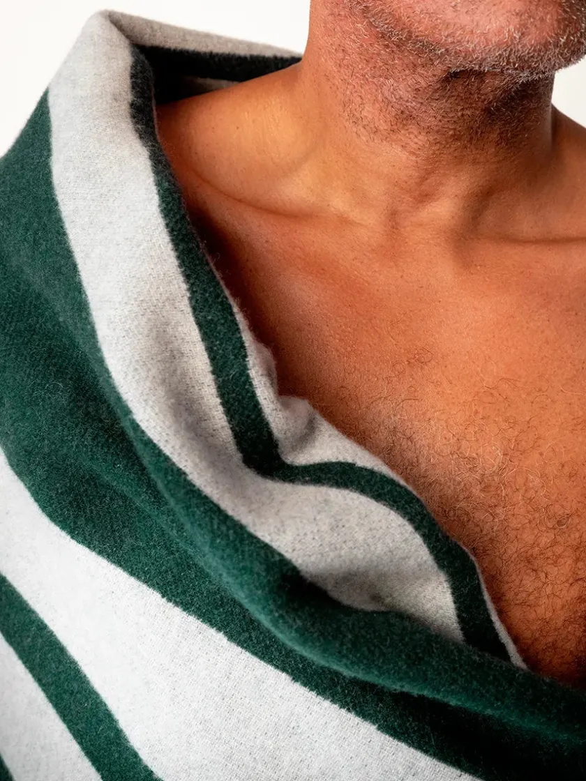 raawii Brush Plaid, tan/milk fra> Puder Og Plaider