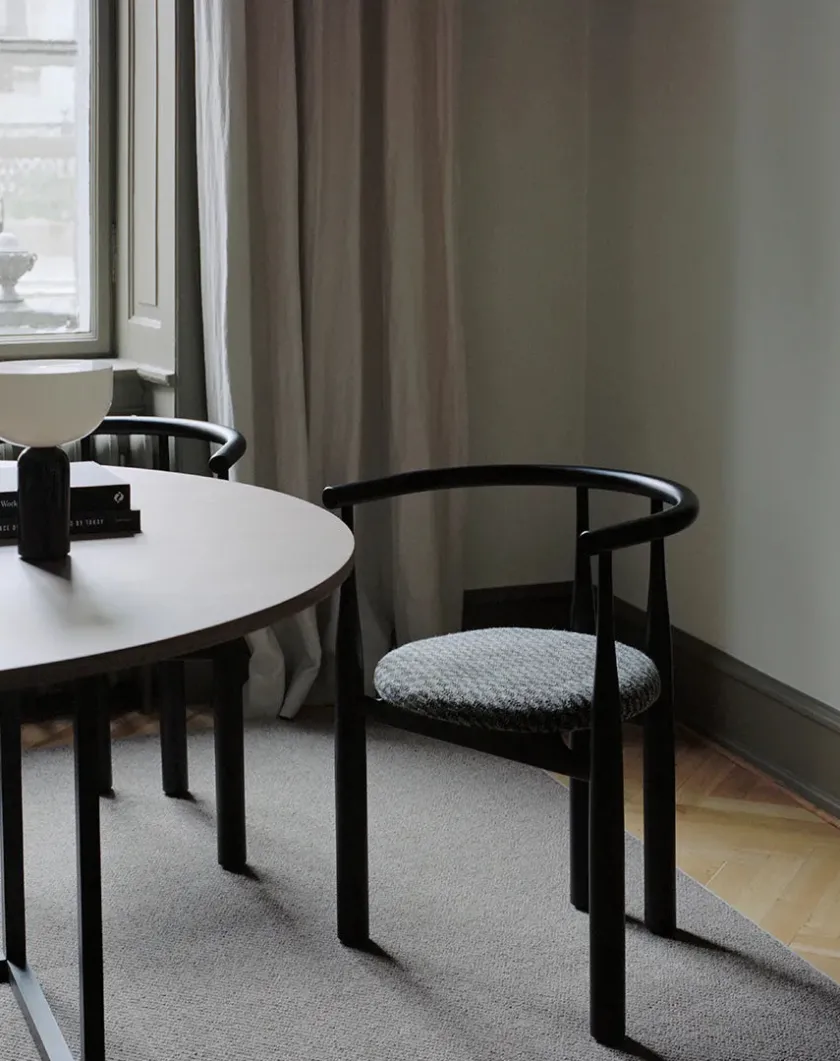 New Works Bukowski Chair, sort fra> Spisebordsstole