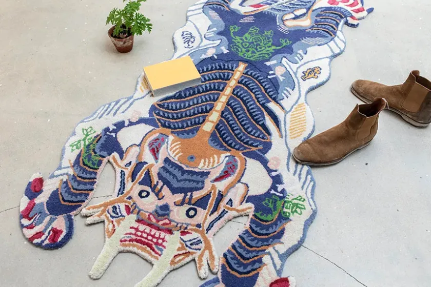 Bongusta Burma Dragon Rug Large fra>Børn Gaver|Gaver Til Børn