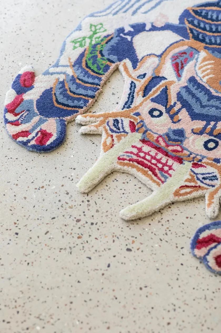 Bongusta Burma Dragon Rug Large fra>Børn Gaver|Gaver Til Børn