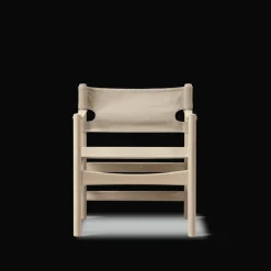 Fredericia Furniture Canvas 21 stol, lys olieret eg af Børge Mogensen><noscript><img width=