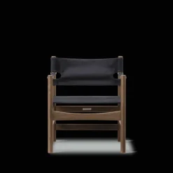 Fredericia Furniture Canvas 21 stol, røget olieret eg af Børge Mogensen> Loungestole|Lænestole