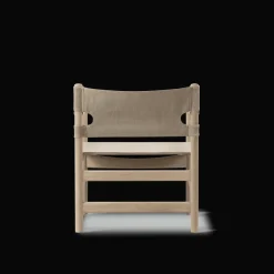 Fredericia Furniture Canvas 21 stol, røget olieret eg af Børge Mogensen><noscript><img width=