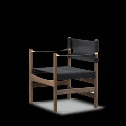 Fredericia Furniture Canvas 21 stol, røget olieret eg af Børge Mogensen><noscript><img width=
