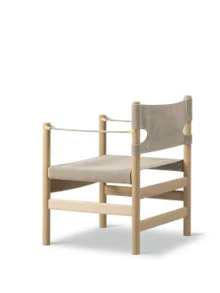 Fredericia Furniture Canvas 21 stol, sæbebehandlet af Børge Mogensen><noscript><img width=