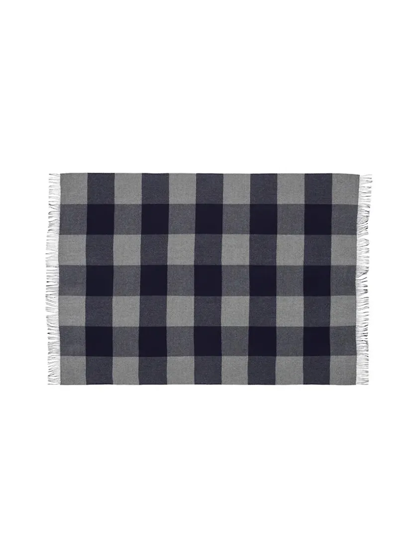 Silkeborg Uldspinderi Caracas Plaid, beetroot fra> Puder Og Plaider
