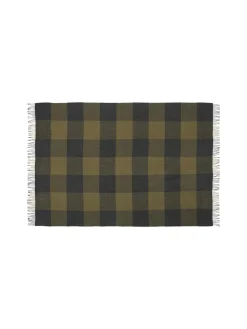 Silkeborg Uldspinderi Caracas Plaid, black fra><noscript><img width=