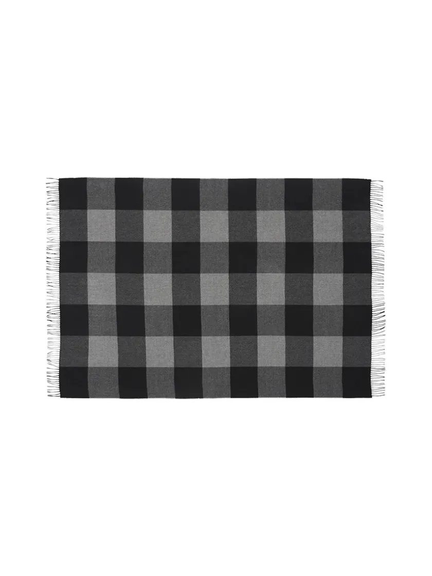 Silkeborg Uldspinderi Caracas Plaid, caramel fra> Puder Og Plaider