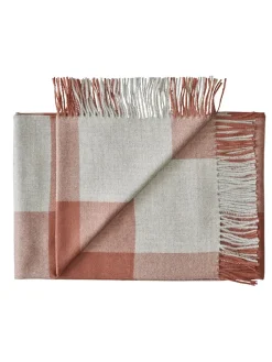 Silkeborg Uldspinderi Caracas Plaid, umber fra><noscript><img width=