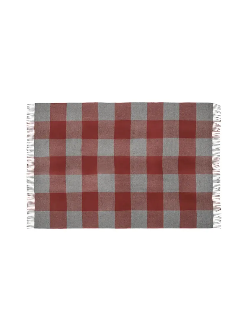 Silkeborg Uldspinderi Caracas Plaid, umber fra> Gaver Til Ham|Puder Og Plaider