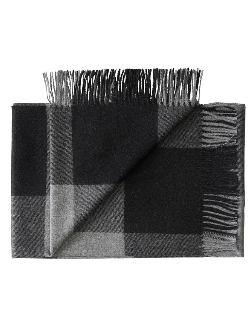 Silkeborg Uldspinderi Caracas Plaid, umber fra> Gaver Til Ham|Puder Og Plaider
