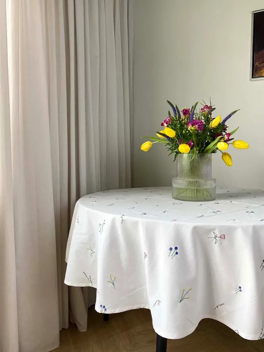 Blåmst Celebration Dug, Rund fra> Køkkentekstiler