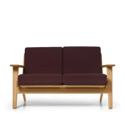 Carl Hansen & Søn CH292 2 pers. sofa, eg olie af Hans J. Wegner> Sofaer