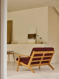 Carl Hansen & Søn CH292 2 pers. sofa, eg olie af Hans J. Wegner><noscript><img width=