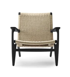 Carl Hansen & Søn CH25 Loungestol, valnød olie af Hans J. Wegner><noscript><img width=