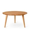 Carl Hansen & Søn CH008 Sofabord, olieret teak/eg af Hans J. Wegner> Sofaborde