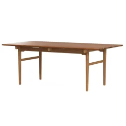Carl Hansen & Søn CH327 spisebord, 190 cm eg olie af Hans J. Wegner><noscript><img width=