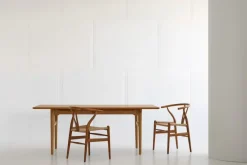 Carl Hansen & Søn CH327 spisebord, 190 cm eg olie af Hans J. Wegner><noscript><img width=