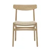 Carl Hansen & Søn CH23 Spisestol, eg hvidolie af Hans J. Wegner> Spisebordsstole
