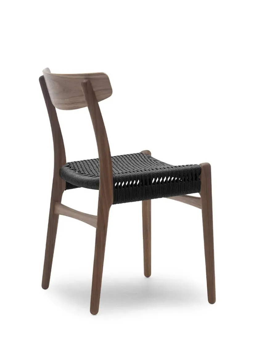 Carl Hansen & Søn CH23 Spisestol, eg hvidolie af Hans J. Wegner> Spisebordsstole