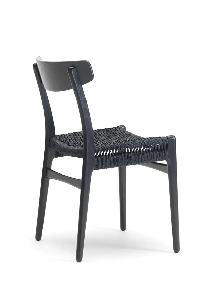 Carl Hansen & Søn CH23 Spisestol, eg hvidolie af Hans J. Wegner> Spisebordsstole
