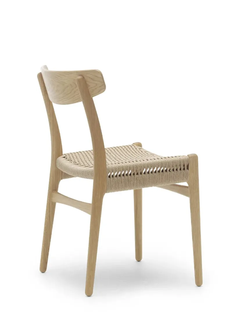 Carl Hansen & Søn CH23 Spisestol, eg/valnød olie af Hans J. Wegner> Spisebordsstole