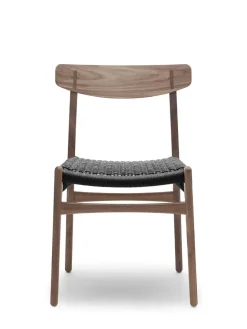 Carl Hansen & Søn CH23 Spisestol, eg/valnød olie af Hans J. Wegner><noscript><img width=