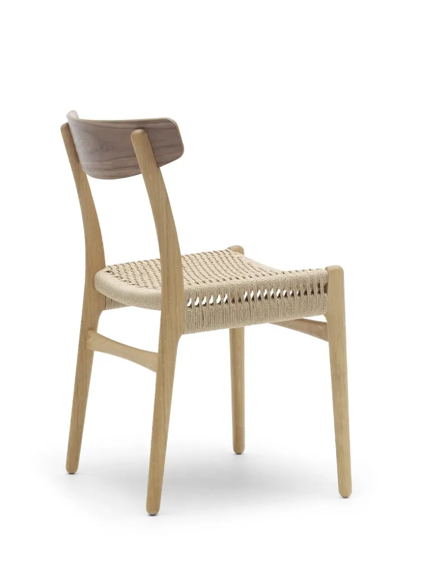 Carl Hansen & Søn CH23 Spisestol, eg/valnød olie af Hans J. Wegner> Spisebordsstole