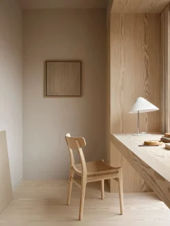 Carl Hansen & Søn CH23 Spisestol, sort eg af Hans J. Wegner><noscript><img width=