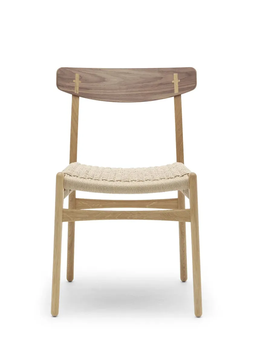Carl Hansen & Søn CH23 Spisestol, sort eg af Hans J. Wegner> Spisebordsstole