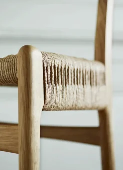 Carl Hansen & Søn CH23 Spisestol, sort eg af Hans J. Wegner><noscript><img width=
