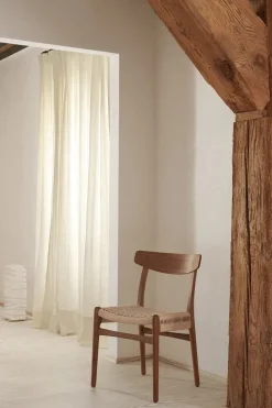 Carl Hansen & Søn CH23 Spisestol, sort eg af Hans J. Wegner><noscript><img width=