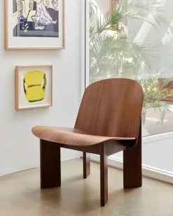 HAY Chisel Lounge Chair m/polstring fra><noscript><img width=
