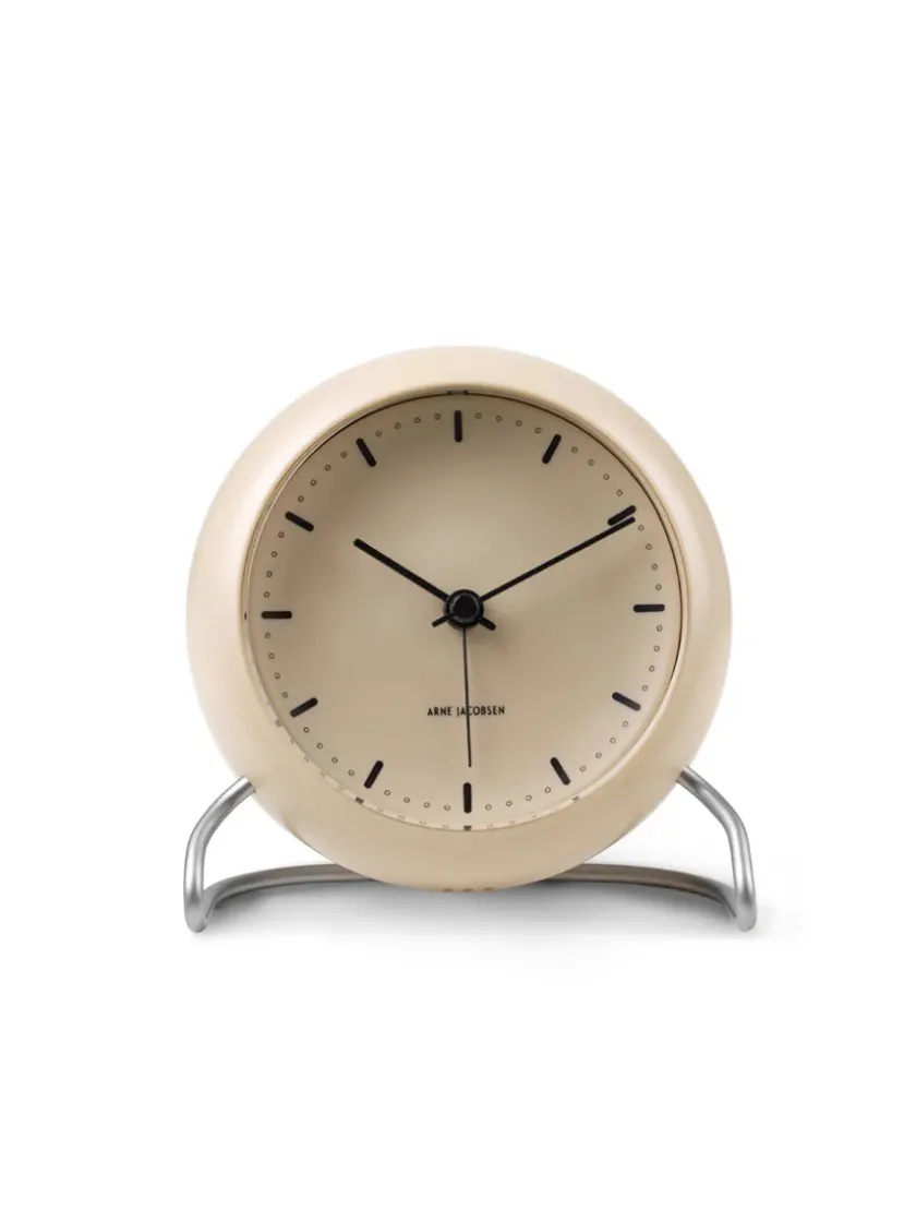 Arne Jacobsen Clocks City Hall Bordur, sandy beige af Arne Jacobsen> Gaver Til Ham
