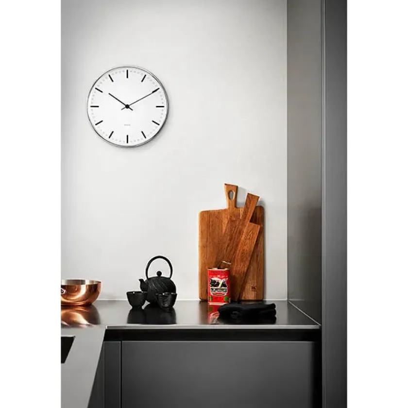 Arne Jacobsen Clocks City hall vægur af Arne Jacobsen (Ø: 16)> Gaver Til Ham|Vægure