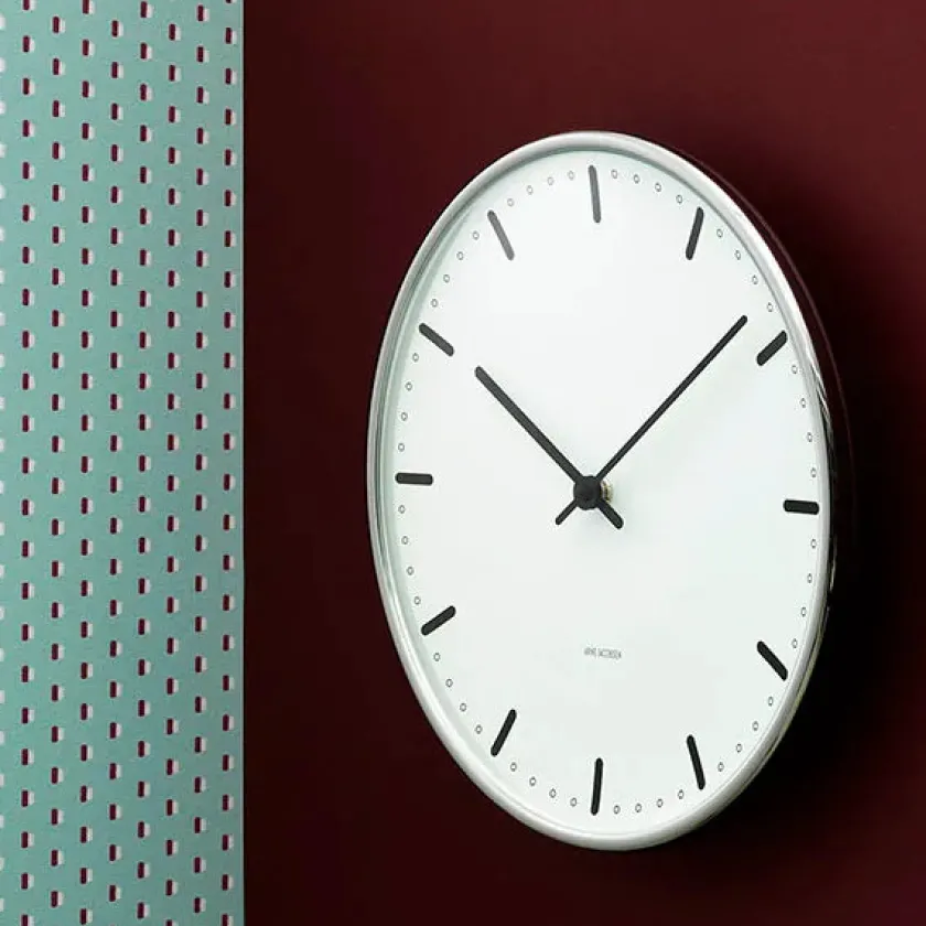 Arne Jacobsen Clocks City hall vægur af Arne Jacobsen (Ø: 16)> Gaver Til Ham|Vægure
