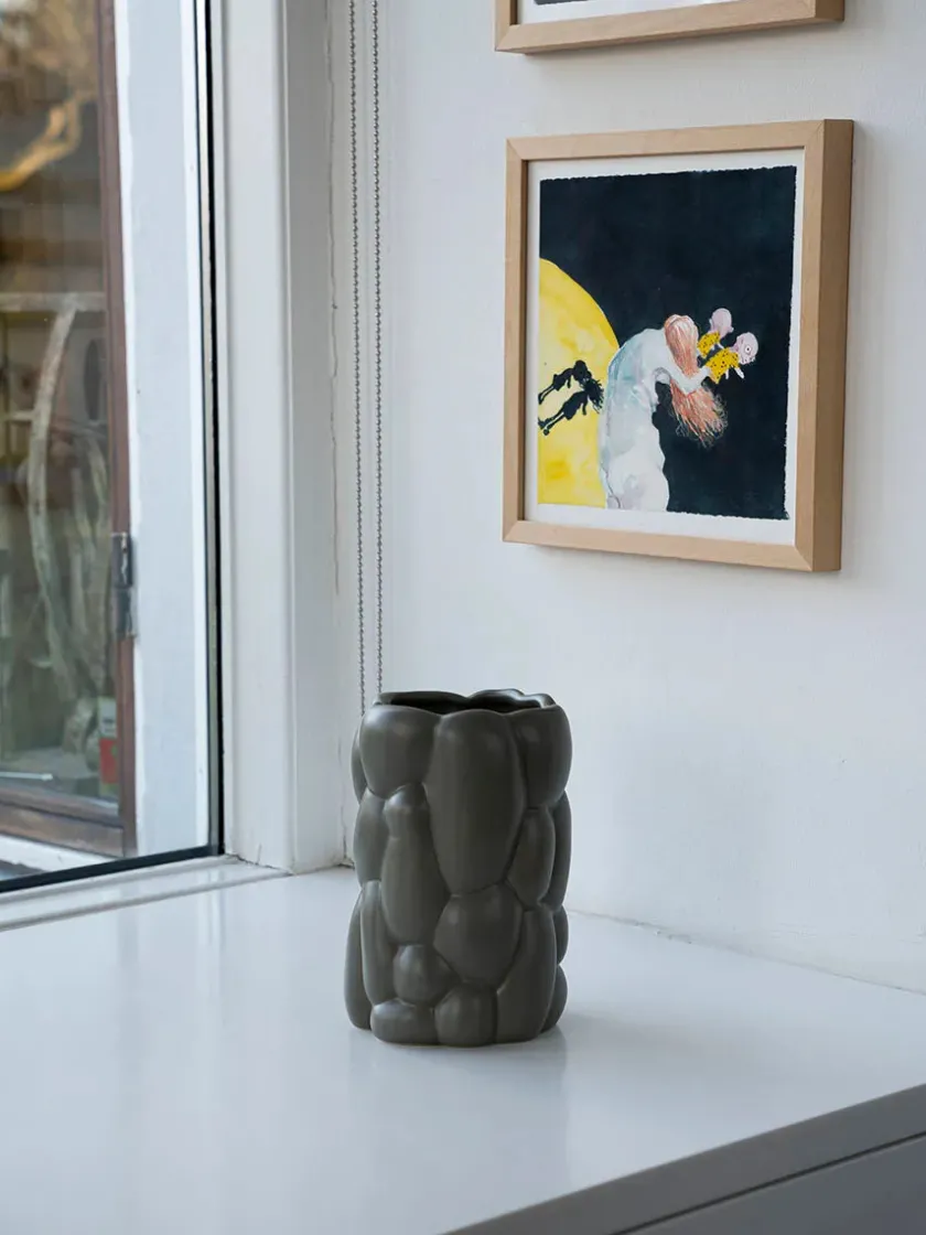 raawii Cloud Vase, freesia yellow fra> Vaser