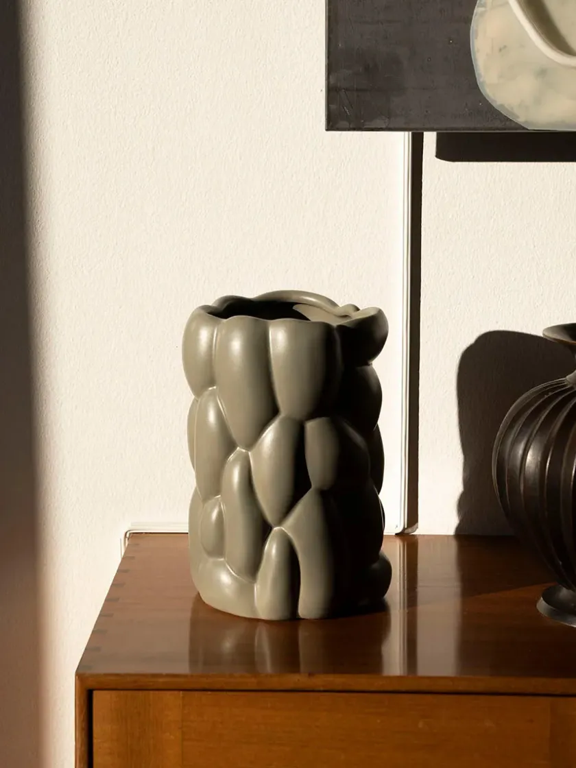 raawii Cloud Vase, freesia yellow fra> Vaser