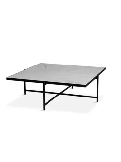 Handvärk Coffee Table 90, hvid marmor fra HANDVÄRK> Sofaborde